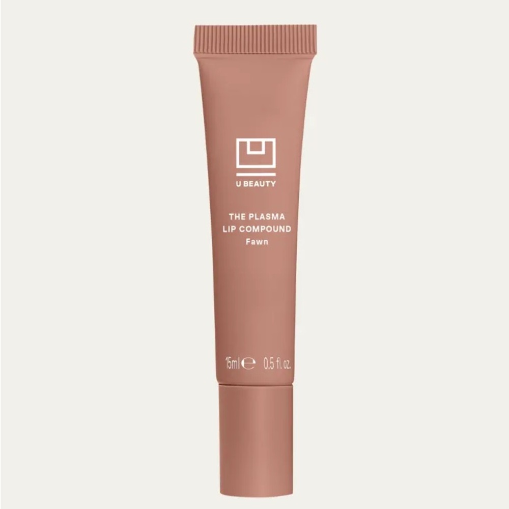 🆕 U BEAUTY 0.5 oz. The Plasma Lip Compound. Brand New and Sealed. Shade Fawn.